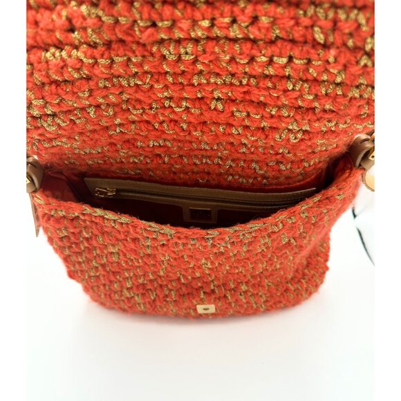 •SOLD•Fendi Embroidered Mamma Baguette - Picture 6 of 10